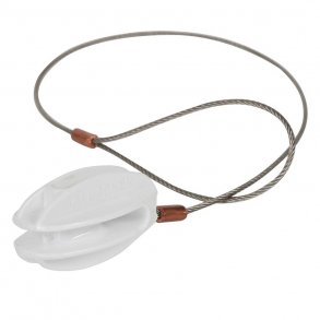 Hörnsolator förstärkt vit inklusive rostfritt stltrd (5)