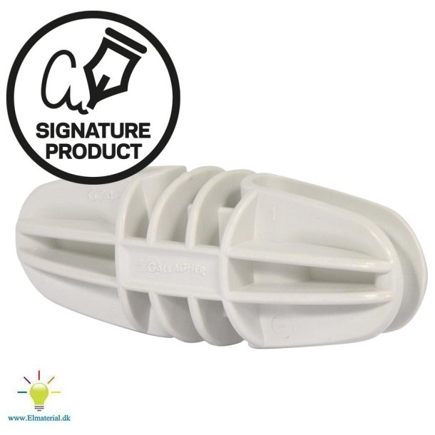 H&ouml;rnf&ouml;rsolator Extra h&ouml;gsp&auml;nning, vit, (10)