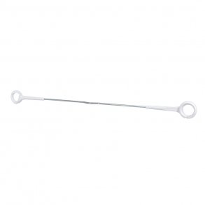 Dubbel spacer pigtail vit 80 cm (5)