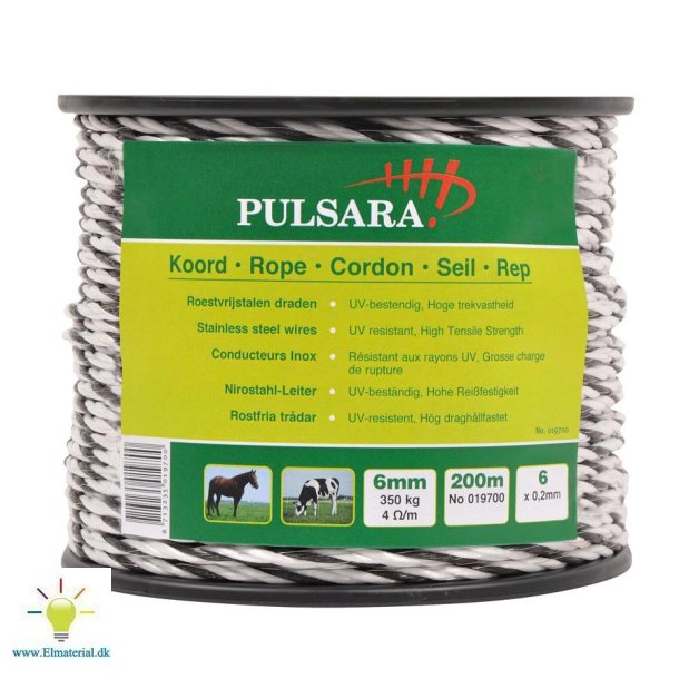 Reb, 6 SS-trde, hvid, 200m