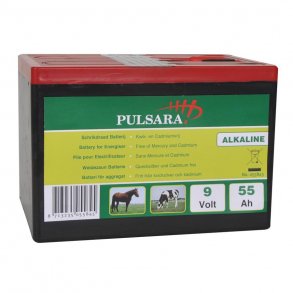 Alkaliskt batteri Optimal 9V / 55AH liten lda