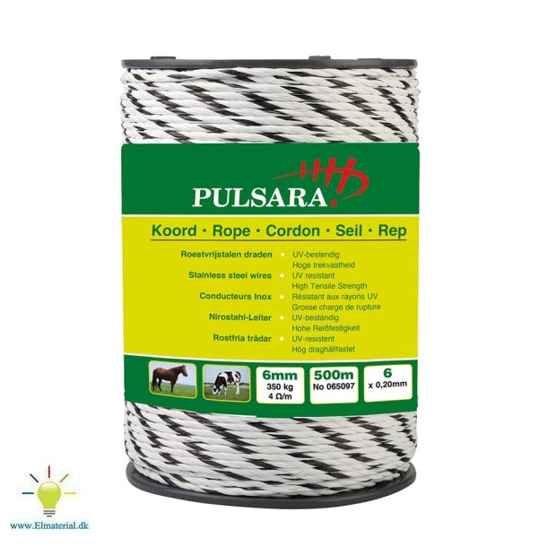 Reb, 6 SS-trde, hvid, 500m