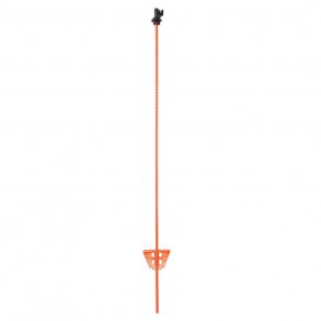 Fjederstlspl 1,00m orange med sort isolator (1)
