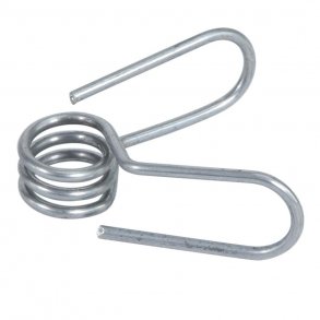 Klips i rustfrit stl til Glasfiberpl 12mm (50)