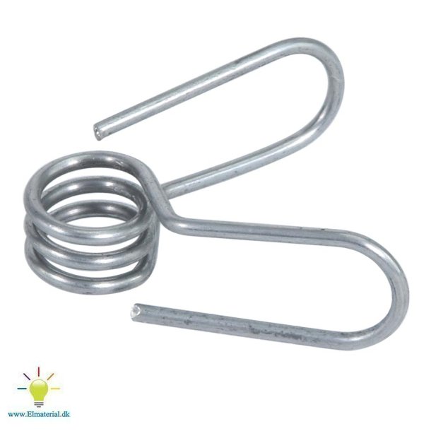 Klips i rustfrit stl til Glasfiberpl 12mm (50)