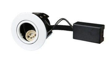 Downlight direkte i isolasjon