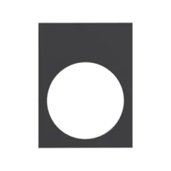 Skilt Sort/Rd        Zb2By2101