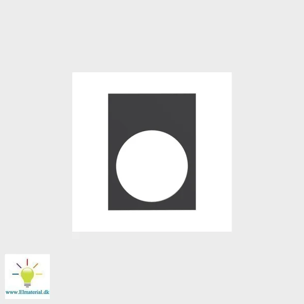 Skilt Sort/Rd        Zb2By2101