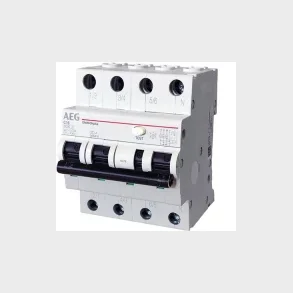 Kombiafbryder C16A, 30Ma, 3P+N, 6Ka