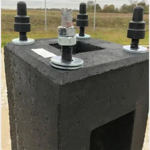 Betonfundament 1,2 m for mast, optil 10m mast