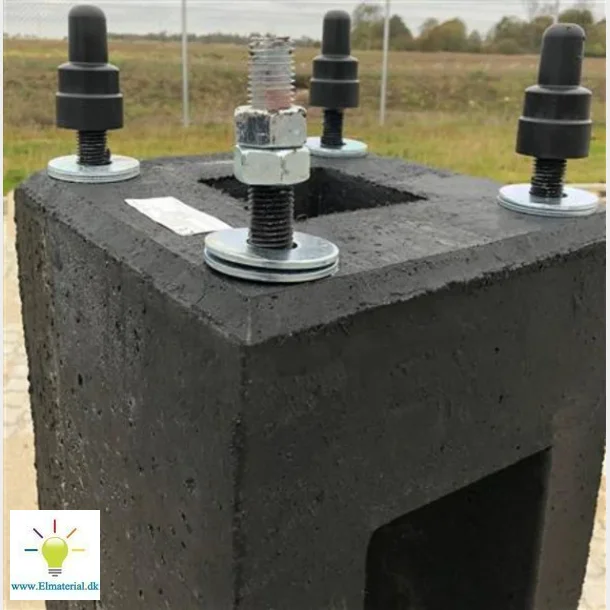 Betonfundament 1,2 m for mast, optil 10m mast