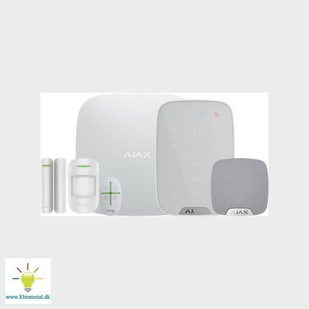 Solar Plus Ajax Alarm-Kit M Betj. Hvid