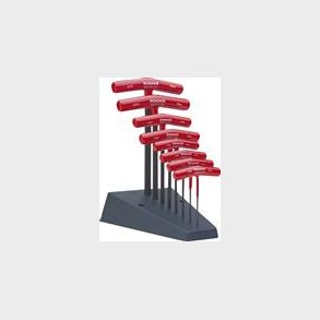 Insexnyckelsats T-handtag 2-10Mm