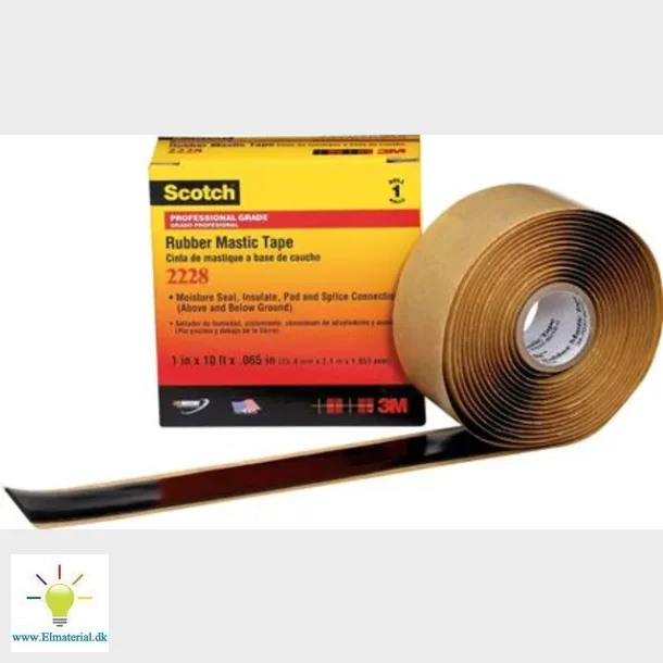 Tape 2228 Sort 50Mmx3M 1,65Mm.