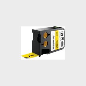 Dymo Xtl Tape Vinyl 24Mmx7M Gul-Svart