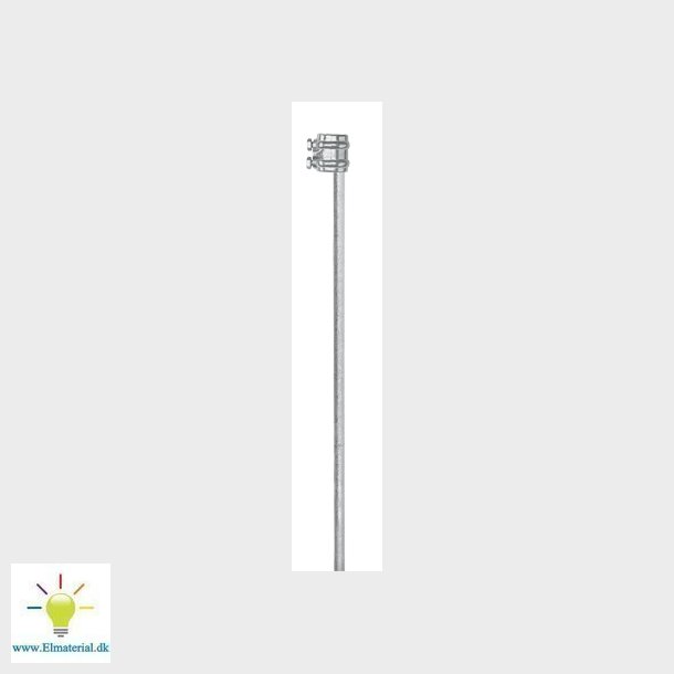 Jordspyd 1 m (3) (med klemme)