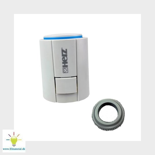 24 V telestat til styring af individuelle gulvvarmekredse.