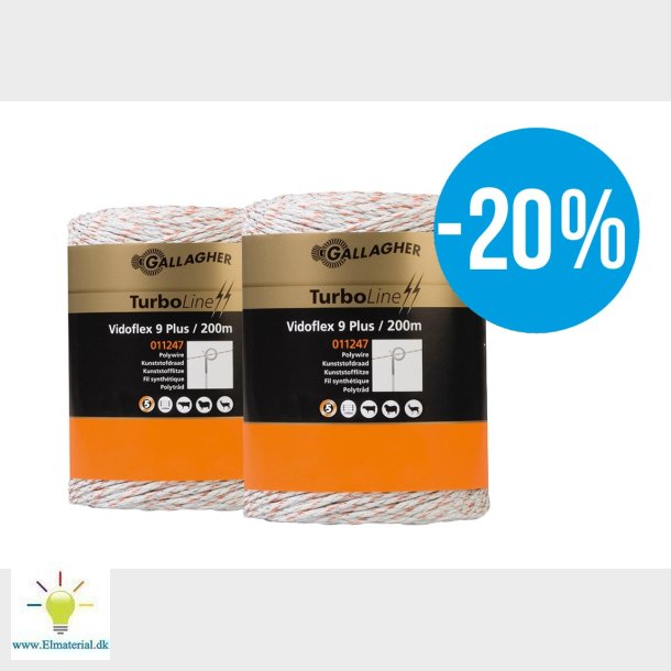 Duopack Vidoflex 9 TurboLine Plus