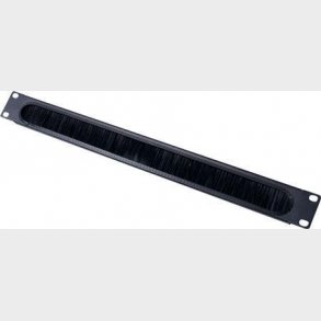 Kabelmatningsplatta 19 1He med borstar, färg: Svart