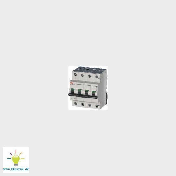 Automatsikring C 10A 3P+N 6Ka