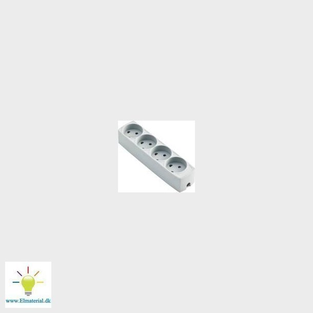 Firestik Hvid U/J 4Xrund