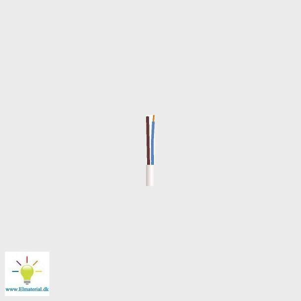 Kabel 2X0,75 H03Vv-F, Vit.100Sp