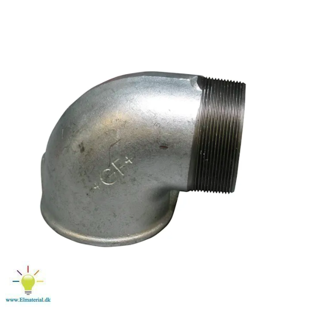 1.1/2" Galv.Vink.90G. Mf.Np.