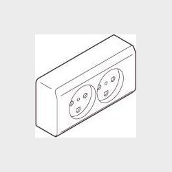 Opus66 Stikk Dobb Udv M/J  Hvid