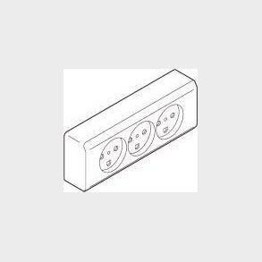 Opus66 Plug Trip Utv M / 2T Vit