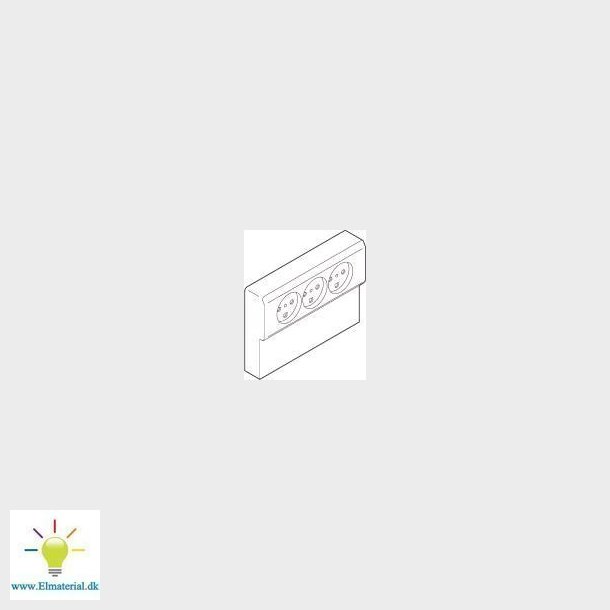 Opus66 Panelkontakt W / 2 On. Gr