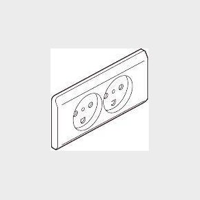 Opus66 Plug 2M M / J 2Turn White