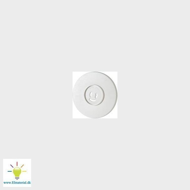 Afdkning 80 F/Lampestikk.Hvid