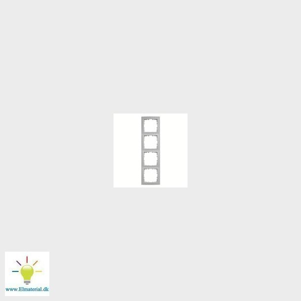 Ramme 4Modul S.1 Ral 9010 Blank