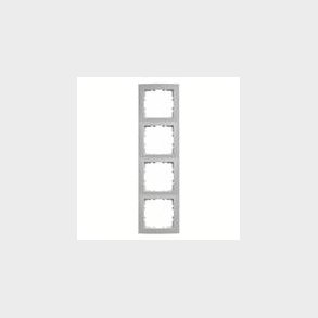 Ramme 4Modul S.1 Ral 9010 Blank