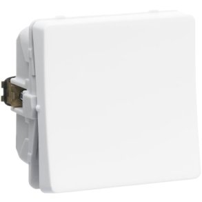 LK FUGA 1-polet afbryder 16A, hvid