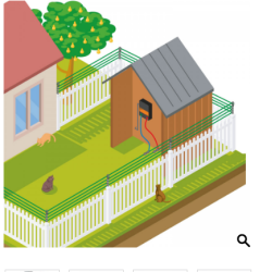 Katte St til hegn - 230V