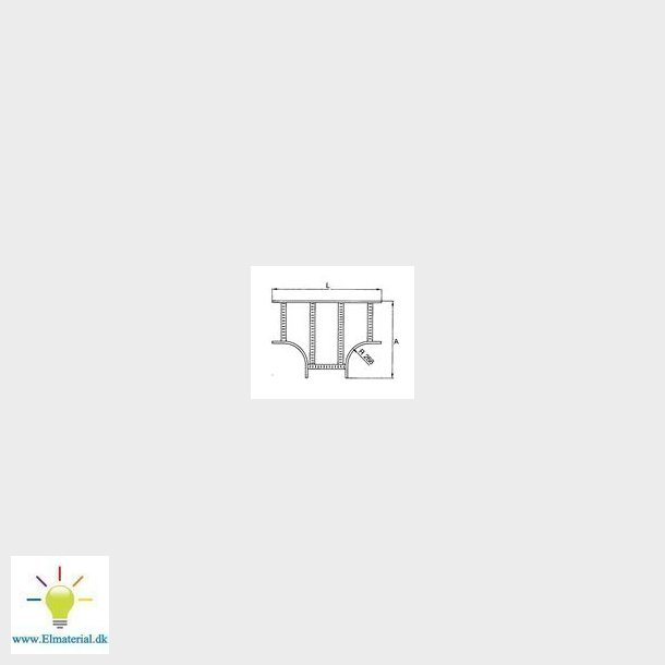 T-Afgrening 15/300 Zinkpox Hvid