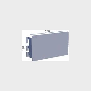 Dsebeslag B5 230 X 120 Mm El-Forzinket