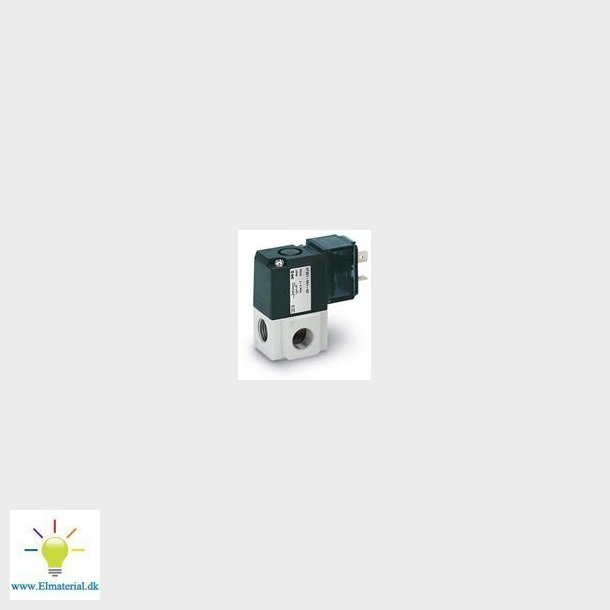 Ventil 3 Port El-Magnetisk Akt 1/4"