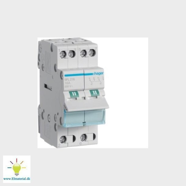 Switch 2P 16A Position 1-2