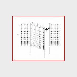 Led till fjäderfä netto, ca. 1.30m breda passar 15693