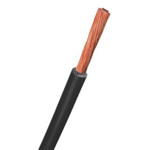 Ledning Pvt90 1X6 sort S100