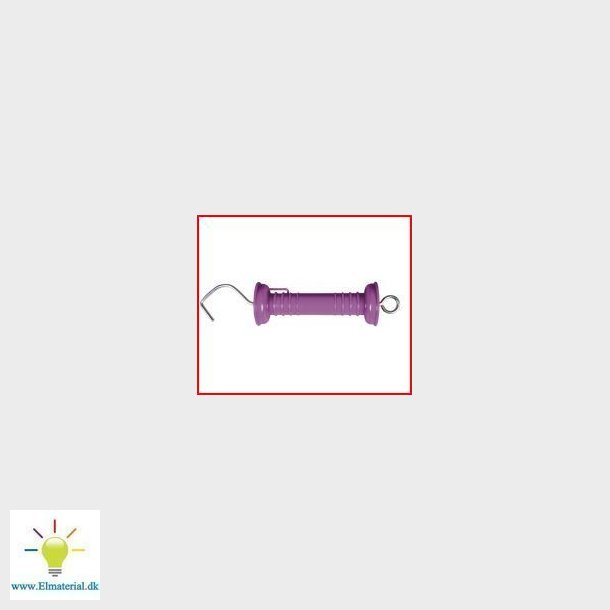 Isolerat handtag "Top", rostfritt stl, lila, med krok