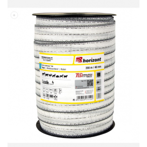 Elektriskt staketband Turbomax® T40 | 200 m | 40 mm
