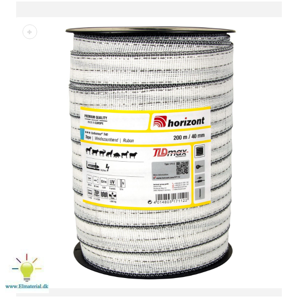 Elektrisk hegnbnd turbomax&reg; T40 | 200 m | 40 mm