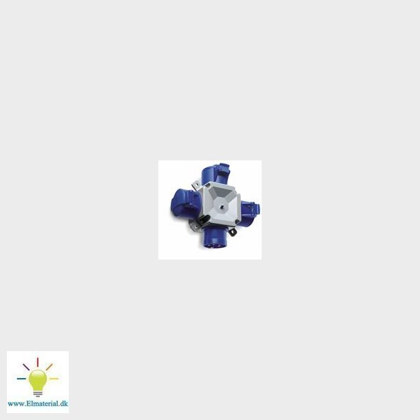 3 Stik Adaptor 16A 2P+J 230V/Ac