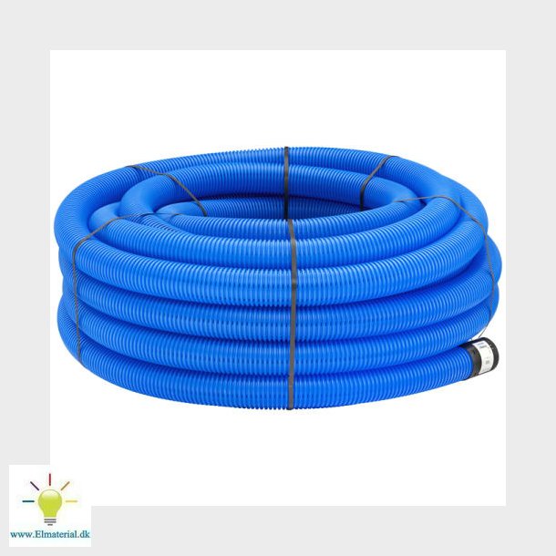 Uponor 126/113 mm PE-drnrr med 2,3 x 7 mm slids, 100 m, bl