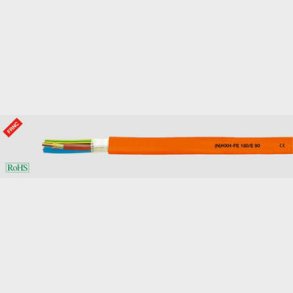 Funktionell säkerhetskabel (N) HXH-FE 180 / E 30 4G4 RE orange dimension