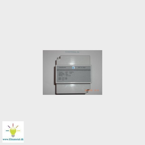 Transformer 230V 12V Ac 1,5A 18Va