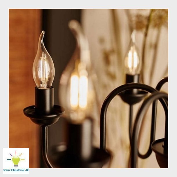 CorePro LED Kerte 2W E14 827 BA35 klar 250 lumen, vindstd